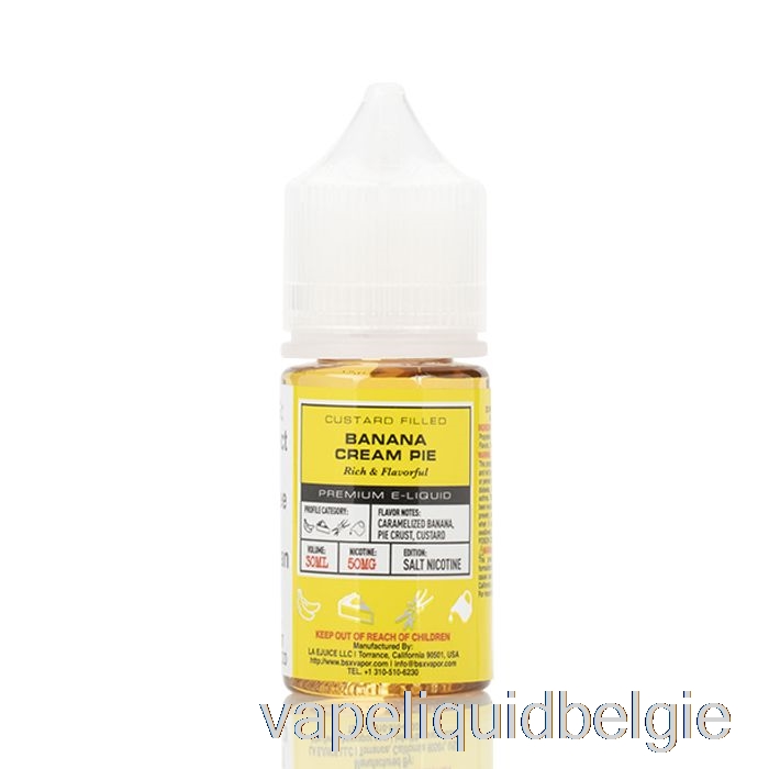 Vape Smaken Bananenroomtaart - Bsx Salt Series - 30ml 30mg